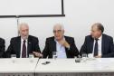 Posse do Conselho de Administração do Serviço Social Autônomo Paranacidade. Tomaram posse os secretários João Carlos Ortega, secretário do Desenvolvimento Urbano; René de Oliveira Garcia Júnior, secretário da Fazenda e Valdemar Bernardo Jorge, secretário do Planejamento.  ? Curitiba, 02/01/2019  -  Foto: Arnaldo Alves/ANPr