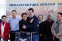 Governador entrega Sistema de Esgoto e autoriza asfalto em Piraquara