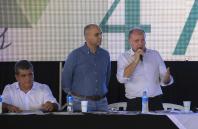 Entre asfalto, recape e urbanização foram feitos 105,15 km de obras em municípios da AMUSEP, disse Ortega em discurso em Atalaia