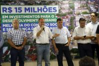 Umuarama recebe R$ 15 milhões  para pavimentação e recape de vias