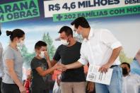 Inácio Martins recebe R$ 8,5 milhões para infraestrutura e Estado realiza sonho de 202 famílias com a regularização de propriedades