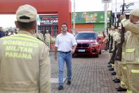 Governador inaugura sede do Corpo de Bombeiros e libera novos investimentos para Ivaiporã