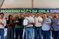 Praia de água doce: governador Ratinho Junior libera R$ 29,6 milhões para obras em Icaraíma