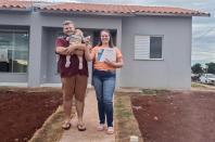 Famílias de Quatro Pontes conquistam Casa Própria com ajuda do Governo do Estado