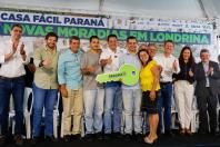 Casa Fácil: governador inaugura Residencial com 144 Apartamentos em Londrina