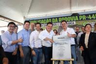 Governador inaugura duplicação da PR-445 de Mauá da Serra a Lerroville e autoriza último lote