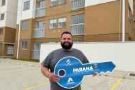 Com subsídios do Casa Fácil Paraná, 96 famílias se mudam para residencial em Rio Negro