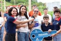 Em Missal, 41 famílias recebem as chaves de novas moradias financiadas pela Cohapar