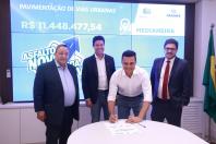 Governo autoriza mais R$ 145 milhões para pavimentações em todas as regiões do Estado