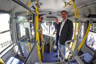 Cidades da Região Metropolitana de Curitiba ganham 115 novos ônibus para transporte coletivo