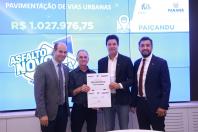 Governo autoriza mais R$ 145 milhões para pavimentações em todas as regiões do Estado