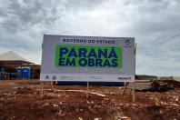 Primeira casa erguida pelo Estado está praticamente concluída em Rio Bonito do Iguaçu