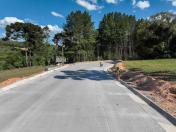 Pavimentação em concreto entre Mandirituba e São José dos Pinhais chega a 50% de execução