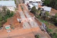 Obras de pontes em Dois Vizinhos avançam com recursos de R$ 7 milhões do Estado
