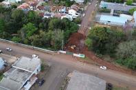 Obras de pontes em Dois Vizinhos avançam com recursos de R$ 7 milhões do Estado