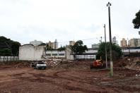 Com limpeza e sondagem do solo, obras do Terminal de Londrina começam a ganhar ritmo