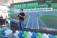 Ratinho Junior inaugura viaduto e anuncia R$ 72 milhões de investimentos em Iporã