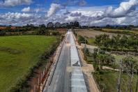 Ligação entre Mandirituba e São José dos Pinhais supera 65% de execução
