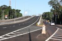 Ratinho Junior entrega 6,8 km da duplicação da Rodovia das Cataratas, em Foz do Iguaçu