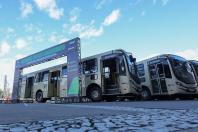 Frota da RMC ganha 46 novos ônibus com ar-condicionado e câmera de segurança