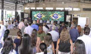 Entre asfalto, recape e urbanização foram feitos 105,15 km de obras em municípios da AMUSEP, disse Ortega em discurso em Atalaia