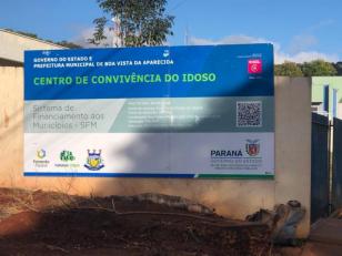 Boa Vista da Aparecida ganha Centro de Convivência do Idoso