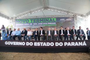 Governador autoriza início da construção do Novo Terminal de São José dos Pinhais