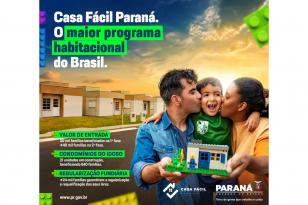 Estado lança Campanha para mostrar o Casa Fácil, maior Programa de Habitação do País