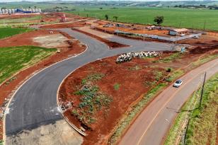 Com apoio do Estado, Cidade Industrial de Londrina tem 70% das obras já executadas