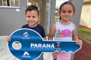 COHAPAR entrega novo Residencial para 45 famílias em Quinta do Sol