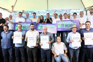 Estado investe R$ 67,6 milhões para melhoria da infraestrutura urbana e rural de Floraí