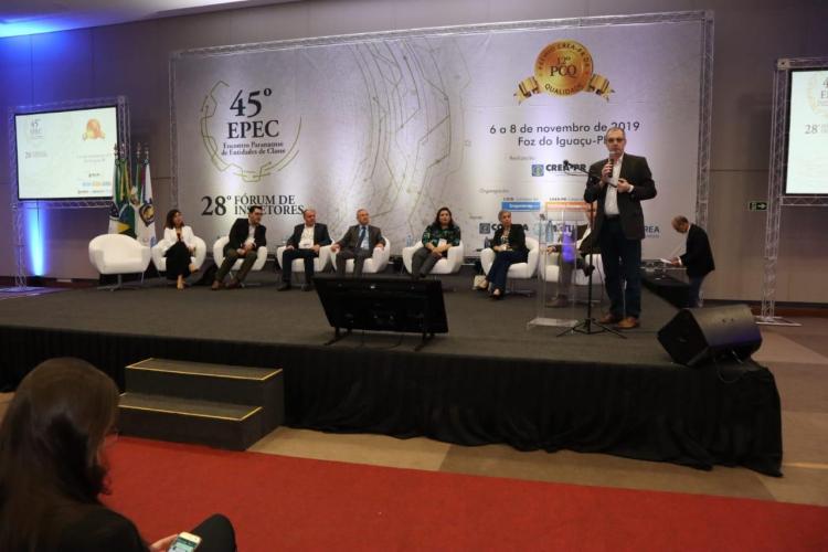 Ortega fala sobre Desafios da Infraestrutura para o Estado do Paraná em Foz do Iguaçu