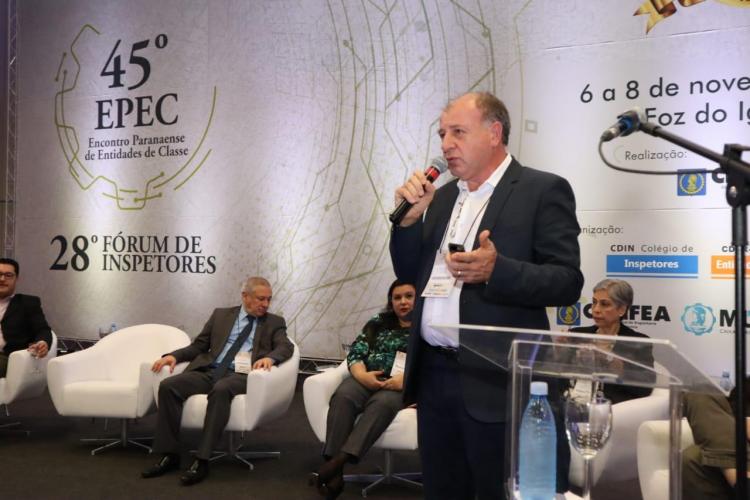 Ortega fala sobre Desafios da Infraestrutura para o Estado do Paraná em Foz do Iguaçu