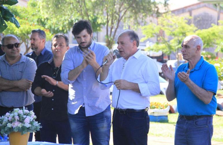 Inauguração de Unidade Meu Campinho e entrega de equipamentos