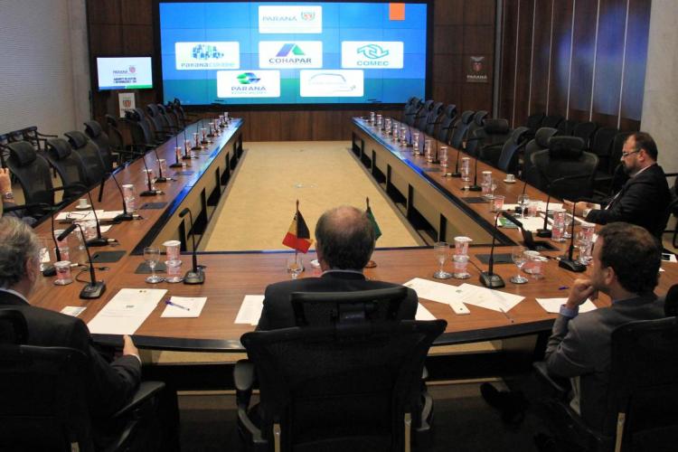 Comitiva belga considera interessantes negócios no Paraná