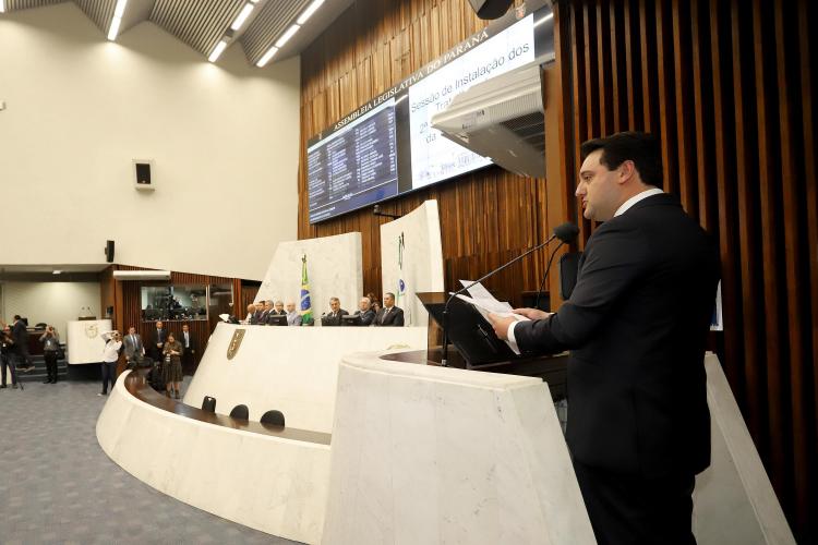 Governador destaca avanços do Paraná na abertura do Ano Legislativo