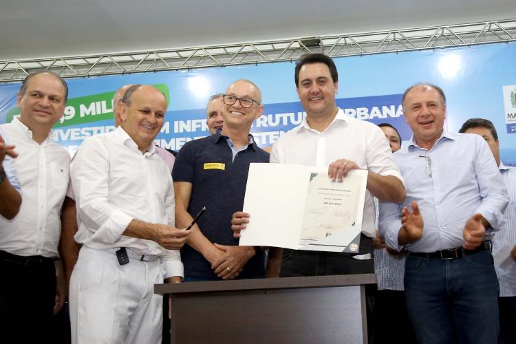 Governo destina mais de R$ 10 milhões para pavimentar Ruas e Avenidas em Maringá e Paiçandu