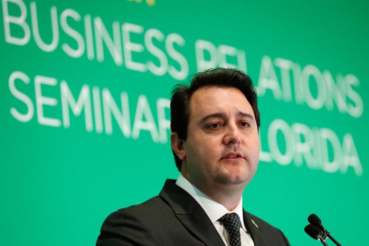 Nos EUA, governador fala sobre oportunidades do Paraná