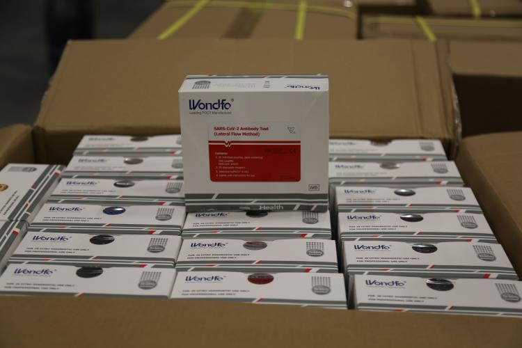 Governo distribui 52,4 mil testes rápidos aos 399 Municípios