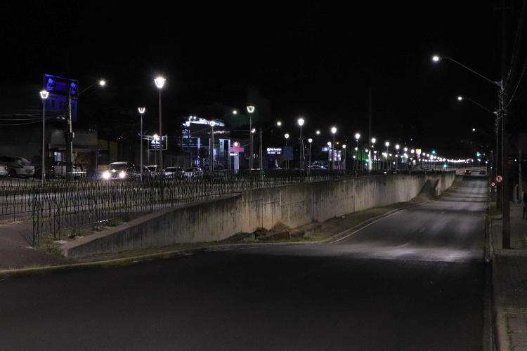 COMEC conclui iluminação de Via Estratégica da Grande Curitiba