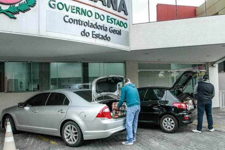 Ortega reforça a Campanha da Cesta Solidária Paraná