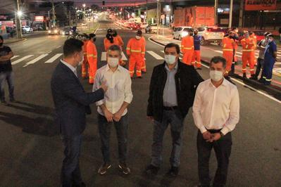 Estado conclui e entrega obra em Via Estratégica da Grande Curitiba