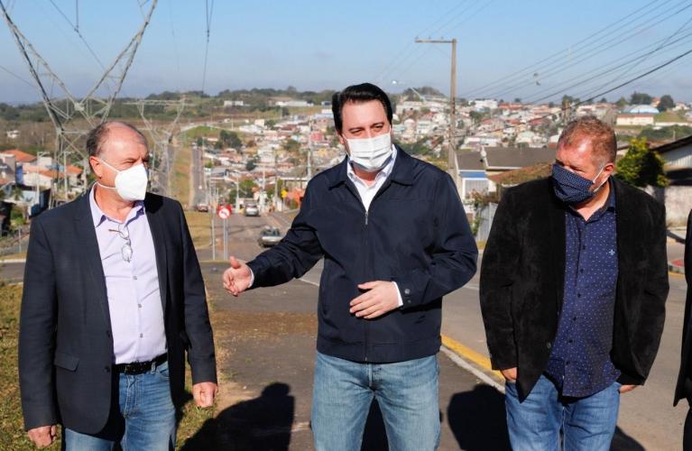 Obra na principal Via leva maior desenvolvimento a Campo Magro na RMC