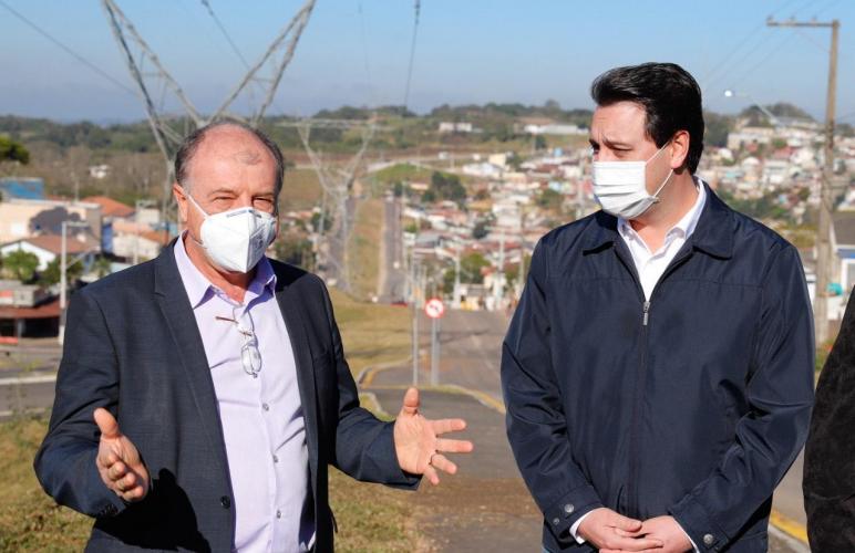 Obra na principal Via leva maior desenvolvimento a Campo Magro na RMC
