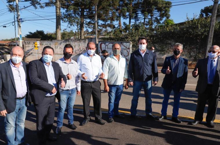 Obra na principal Via leva maior desenvolvimento a Campo Magro na RMC