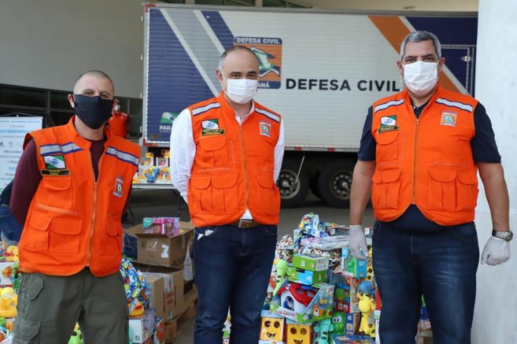 Drive Thru de brinquedos marca início da Campanha Paraná Piá