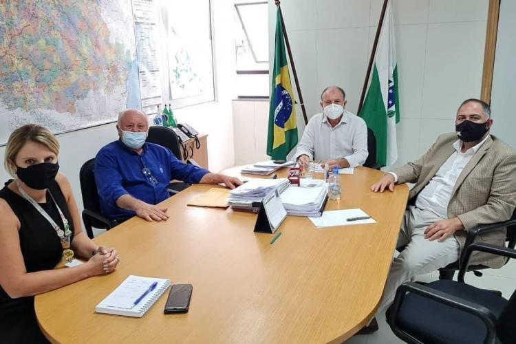 Ortega e Scucato recebem prefeitos da Região do deputado estadual Artagão Junior