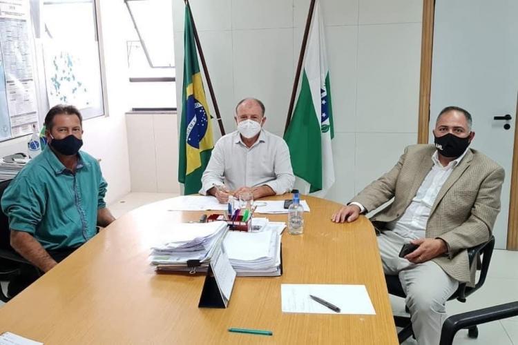 Ortega e Scucato recebem prefeitos da Região do deputado estadual Artagão Junior