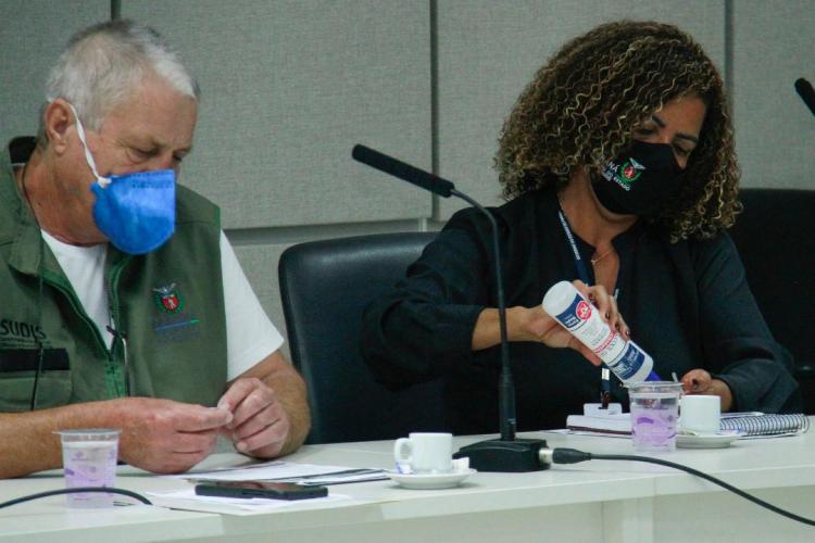 Ortega analisa eixos de trabalho da SUDIS