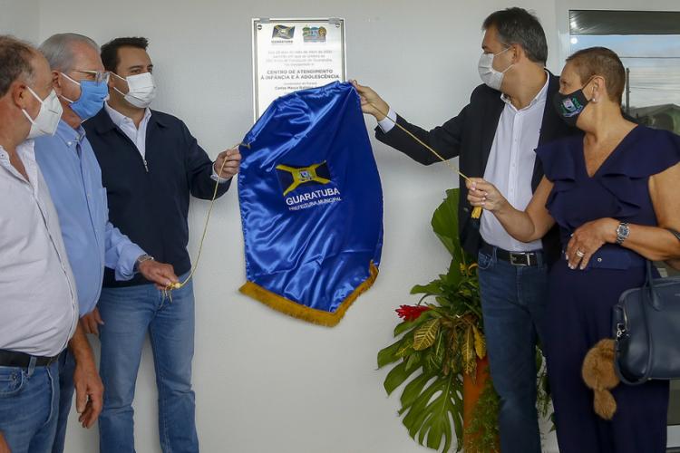 Governador entrega obras no aniversário de 250 anos de Guaratuba